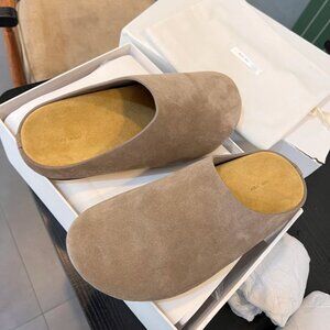 Women's The Row Suede Birkenstock Sandals Size EU 39